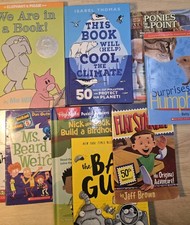 Children  s Book Bundle Lot 7  Mo Willems Elephant  Piggie, Bad Guys,...