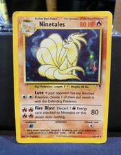 WOTC Ninetales Legendary Collection 17/110 Holo Rare 80 HP English 2002 on eBay