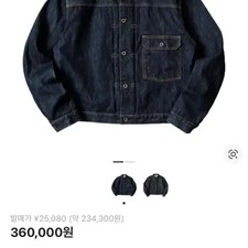 Capatial 14oz Indigo Wash Denim Jacket, New from Japan