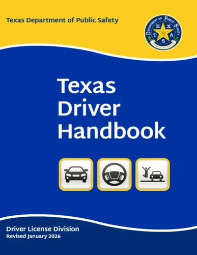 Texas Driver Handbook: Revised January 2026 - Original and Unchanged - product listing photo