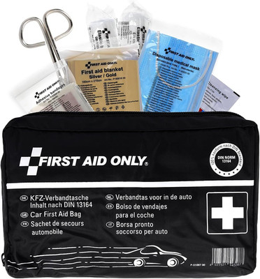 First Aid Only Kfz Verbandtasche DIN 13164 | Auto Verbandskasten Als Erste Hilfe