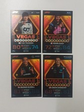 Lotto topps turbo attax 2023 - 4 card vegas nightlife russell veg 9 10 11 12