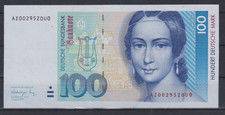 Germany Federal Republic 100 Mark 1996 P 46 UNC &376