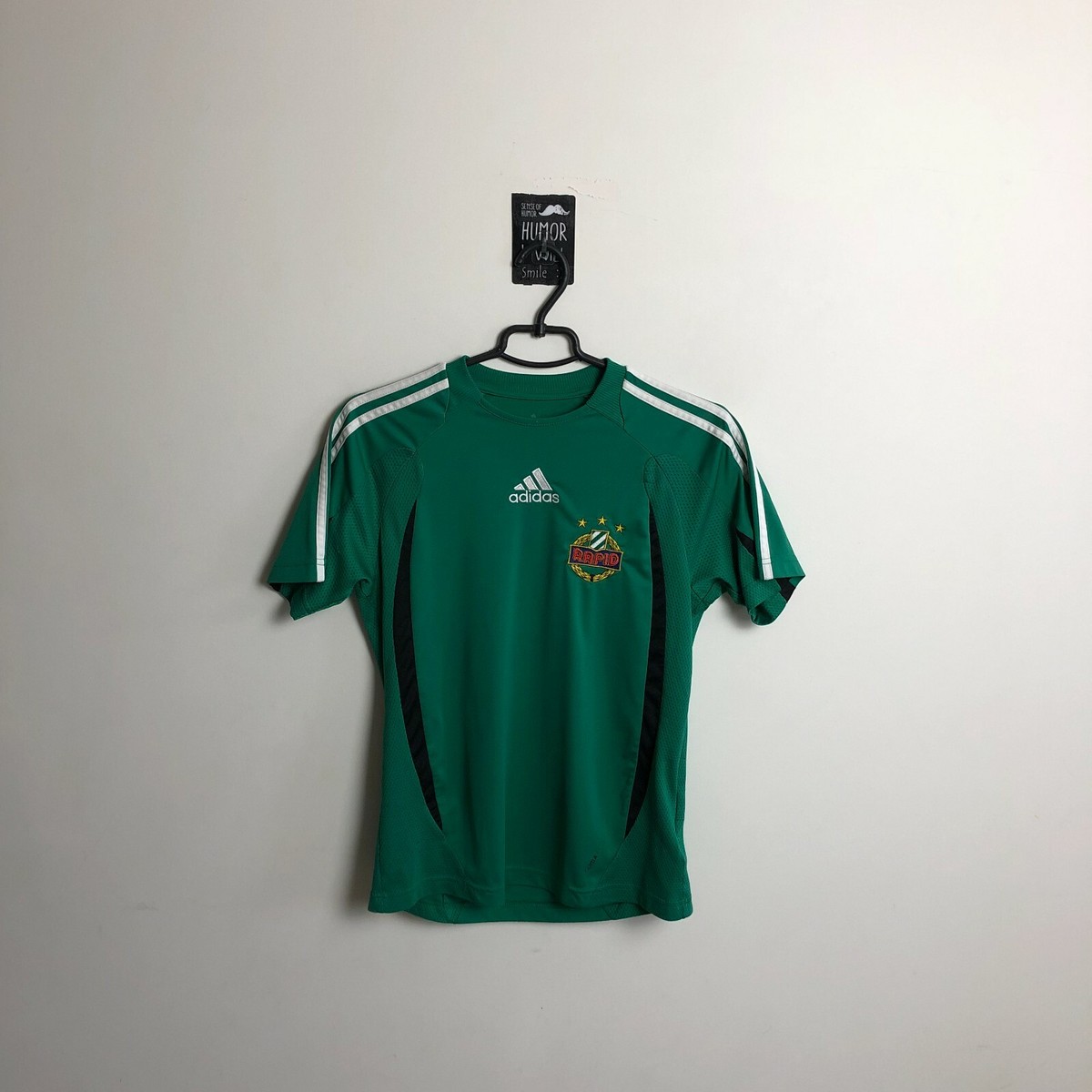 レア☆SK RAPID WIEN☆ジュニア☆ユニフォーム☆adidas SK Rapid Wien Jersey Football Shirt Green Adidas E84218