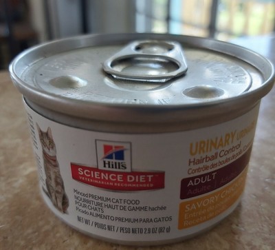 science diet urinary tract cat food