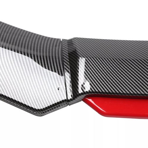 Front Bumper Lip Body Kit Splitter Spoiler Glossy Carbon for Chevrolet Cruze - Picture 12 of 14