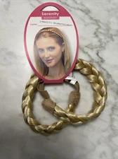 Serenity - Thick Braided Headband Accent by EasiHair Hairpieces Butterschotch