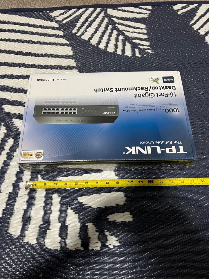 TP-Link TL-SG1016D 16 Port 1000 Mbps Gigabit Ethernet Desktop Rack mount Switch - Image 4 of 4