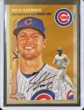 Nico Hoerner - 2023 Topps Chrome Platinum Anniversary Baseball #236