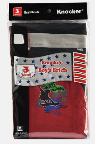 3 6 12 Boys Color Band Cotton Briefs Designs BC3450P Lot NEW Underwear SIze S~XL - Picture 4 of 8