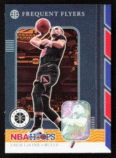 2019-20 Panini NBA Hoops Premium Stock Zach LaVine Frequent Flyers Orange #7