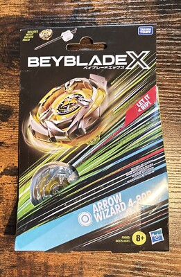BEYBLADE X Arrow Wizard 4-80B Starter Pack Set with Stamina Type