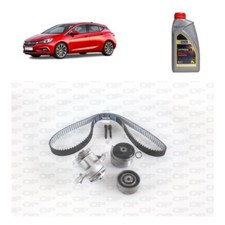 Kit distribuzione + p acqua + antigelo per Opel Astra J 1.6 benzina 2009-2016