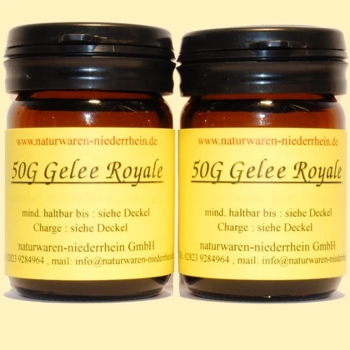 BIENENSCHWARMMM 100g reines Gelee Royale + Analyse - 100g Gelee Royal
