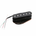 Tele Stack Telecaster Bridge Pickup Alnico 5 Magnet Black