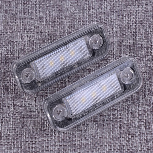 RBHAI Luce targa Luce Targa A - Per W203 W211 C219 R171 CLS SLK Bianco Brillante Canbus Senza Errori