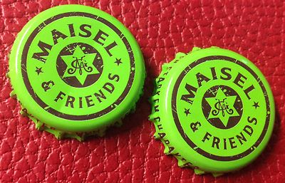 Crown Cap KK Brewery Maisel Bayreuth Maisel & Friends 2x Crown Caps Bavaria Green