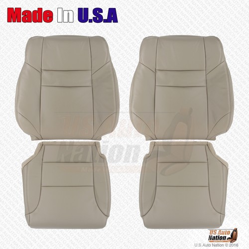 2012 2013 2014 2015 2016 For Honda CR-V Driver Passenger Leather Seat Cover Tan - Picture 18 of 18
