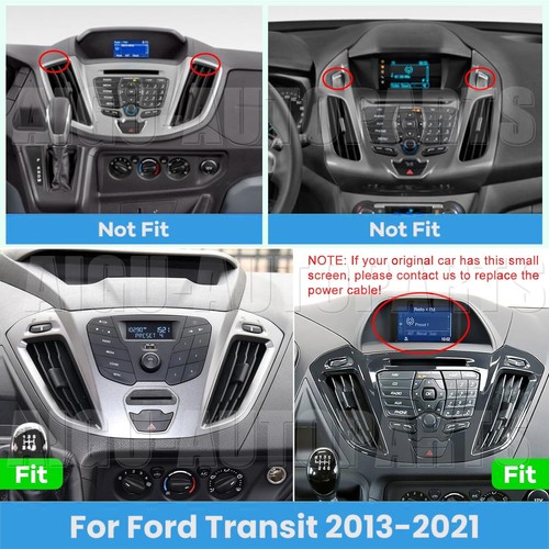 Android 14 DAB+ 32G Stereo Radio GPS SatNav Carplay WIFI For Ford Transit Custom - Picture 2 of 18