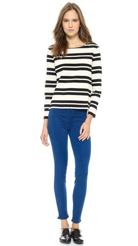 Blue Luxe Sateen Jeans Sz 23 
