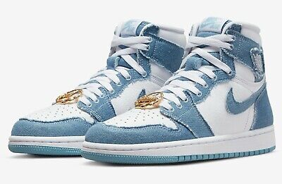 Nike Air Jordan 1 High OG Denim DM Size  Wmns / 8.5 Men&