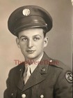 New ListingWwii photo- Us Gi Studio Portrait in Uniform w/ Tank Destroyer Battalion Patch*