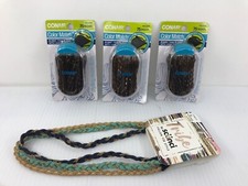 Conair 75 Brunette Bobby Pins  Scunci 3 Pc Headband 4 Pieces Lot New Condition