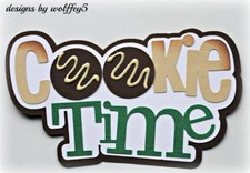 CRAFTECAFE GIRL SCOUT TITLE premade paper piecing scrapbook diecut page WOLFFEY