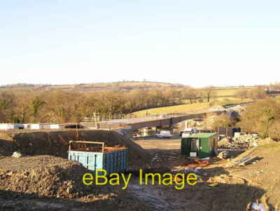 Foto 6x4 Neue Brücke über den Teifi Llandysul Die Schaffung einer Umgehungsstraße bis c2009