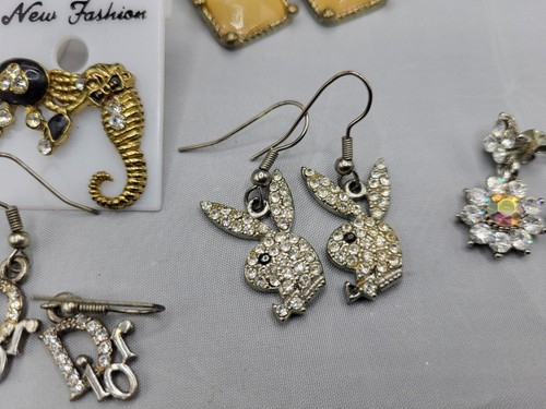 Jewelry Lot All pieces Wearable! 50 Pieces Earrings | Pendants- Lots Of Pieces! - Picture 9 of 10