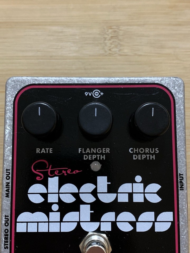 ElectroHarmonix Stereo Electric Mistress Flanger Chorus Guitar Pedal