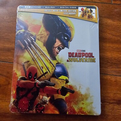 Deadpool & Wolverine 4K Ultra HD + Blu-Ray + Digital (Wolverine Steelbook)