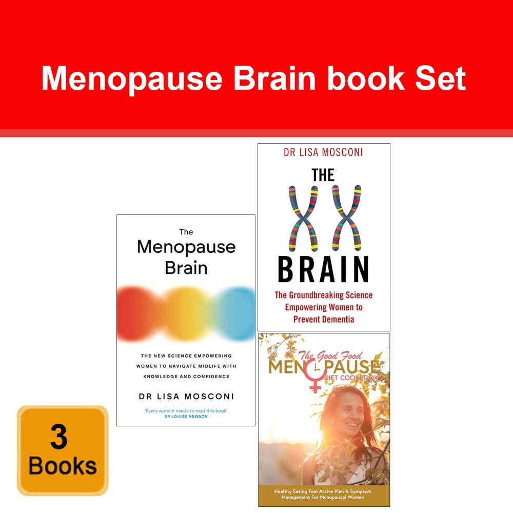 Menopause Brain, Natural Menopause, Good Food Menopause Diet Cookbook 3 Books
