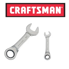 Craftsman  SAE or Metric Stubby Ratcheting Combination Wrench Set Choose a Size