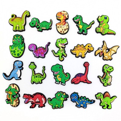 20er/Pack Dinosaurier Schuhstecker/Shoe Charms/Anstecker/Pins für Gartenclogs/