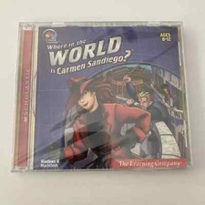 PC Game - Where In The World Is Carmen Sandiego - Windows  Mac - 2001