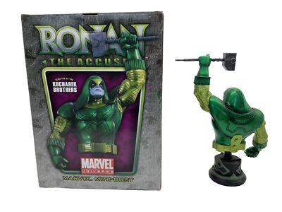 Bowen Designs Ronan the Accuser Marvel Mini Bust #508 /1000 Bowen Designs Ronan the Accuser Marvel Mini Bust #508 /1000