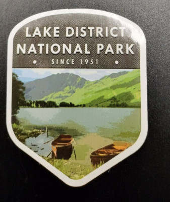 Lake District National Park Vinyl Decal Sticker for Tumblers Laptops