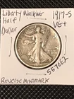 1917-S Liberty Walking Half Dollar   VG+  *REVERSE MINTMARK*