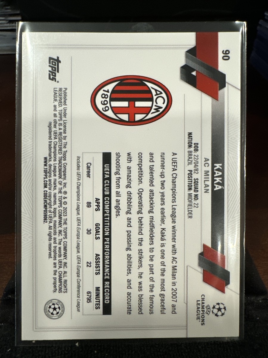Kaka 2022-23 Topps UEFA SP | eBay