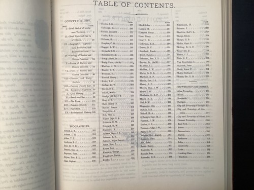 History of Marion & Clinton Co. Illinois, HC Book Reprint of 1881 Ed. - Picture 11 of 24