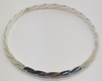 Tiffany & Co. Vintage Twisted Knife Edge Bangle Bracelet 5mm | eBay