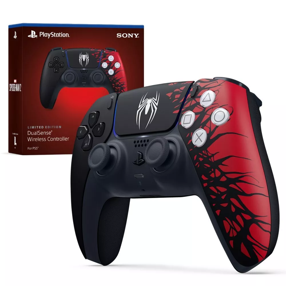  PlayStation DualSense Wireless Controller – Marvel's Spider-Man  2 Limited Edition : Video Games