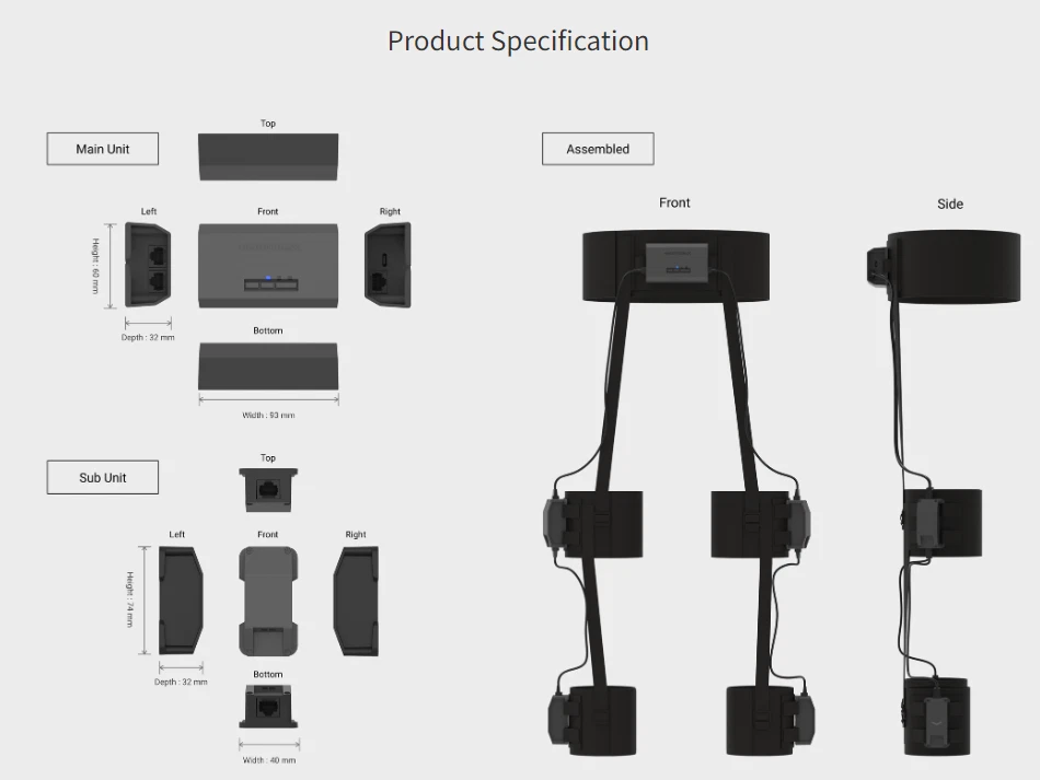 Haritora X 1.1 Full-Body Tracking Device Shiftall SVP-MC2S | eBay