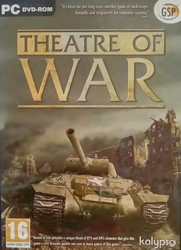 THEATRE OF WAR PC DVD IN VGWC + FREE UK POST #PB