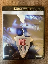 Basic Instinct (4K UHD Blu-ray, 1992, EU Import, Region Free) *NEW/SEALED*