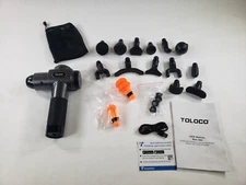 TOLOCO Electric Handheld Massage Gun With 15 Massage Heads