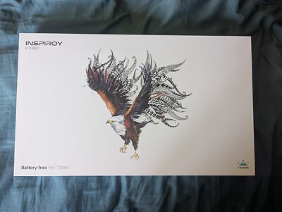 Huion Inspiroy H1060P Graphics Tablet - Black NEW IN BOX UNOPENED