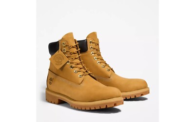 10061 Timberland 6 Inch Premium Boot Wheat Nubuck Tb010061 10 for