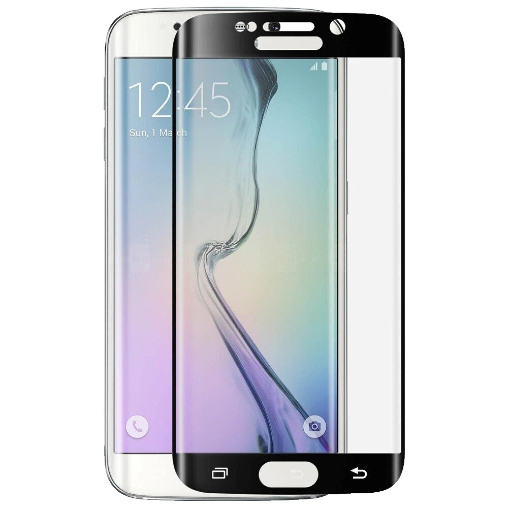 Protectores de pantallas para teléfonos celulares Negro para Samsung Galaxy S6 Edge